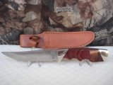 Bear & Son USA Made Hunting Knife with Rosewood Handle