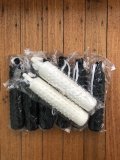 SOS 2" Hard Nobbly Dummy 6 Black+2 White Mixed Special Offer Pack