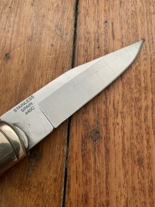 Puma Knife: Puma IP Pocket Hunter Folding Knife with Stag Antler Handle