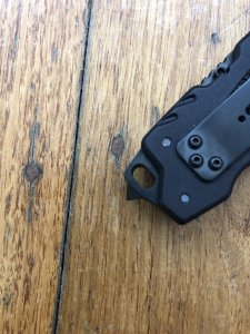 Dark Operations StratoFighter Drop Point Rescue/Tactical Folding Lock Knife