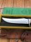 Puma Knife: 1972 Puma Skinner with Stag Antler Handle & Original Green & Yellow Box