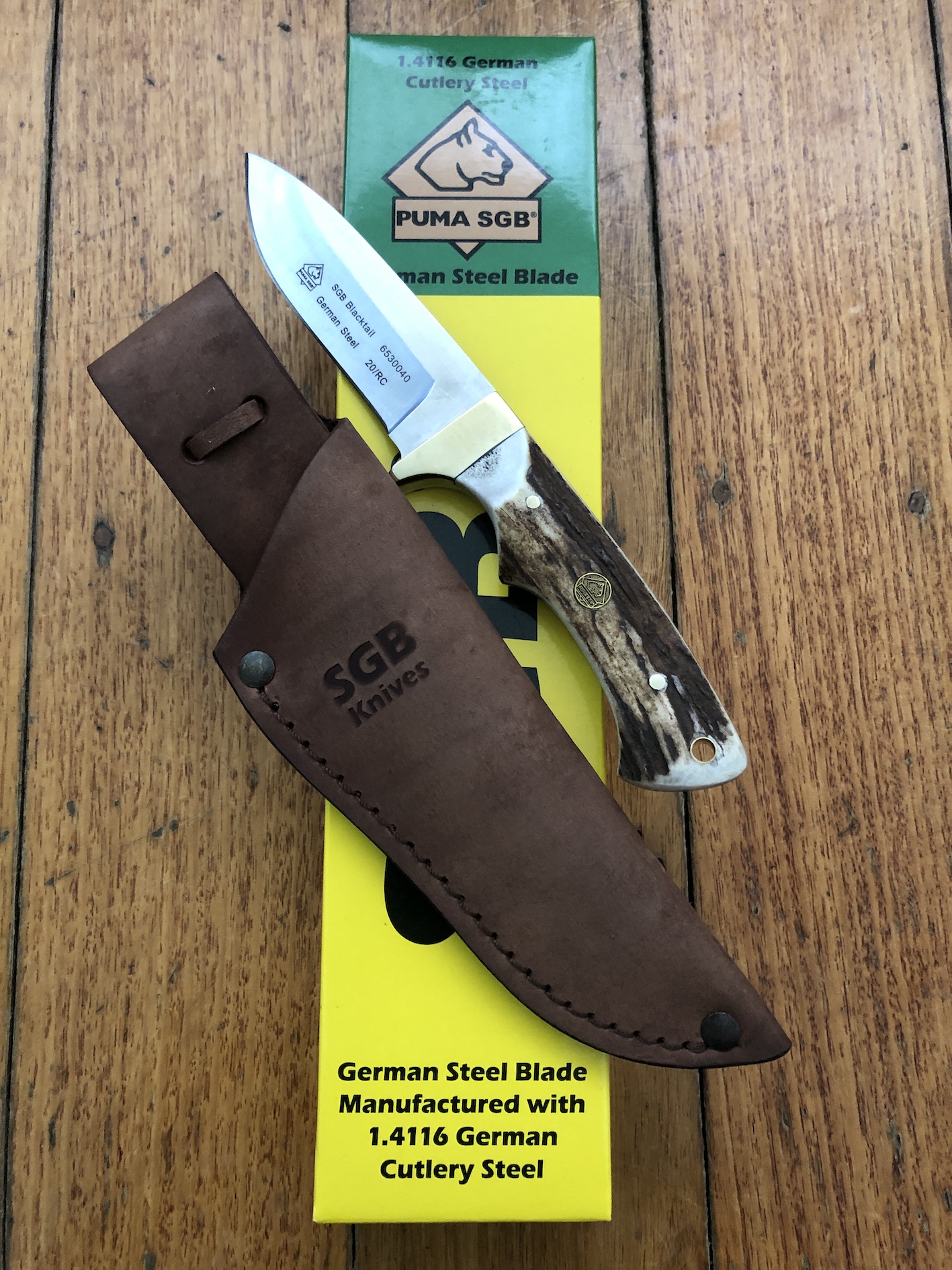 Puma Knife Puma SGB BlackTail Knife with Stag Handle