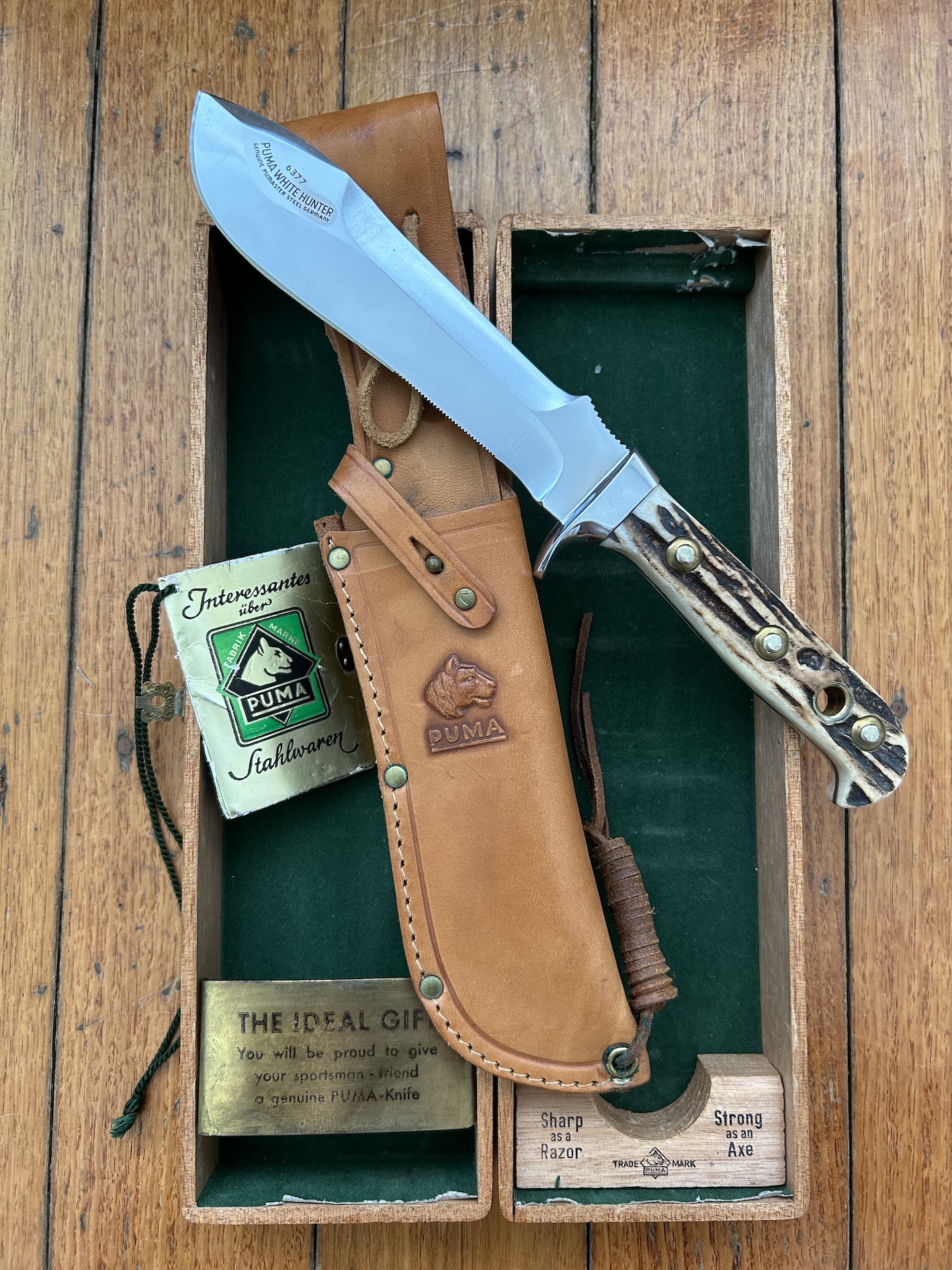 Puma Master German Made Folding Hunting Knife - Special Order