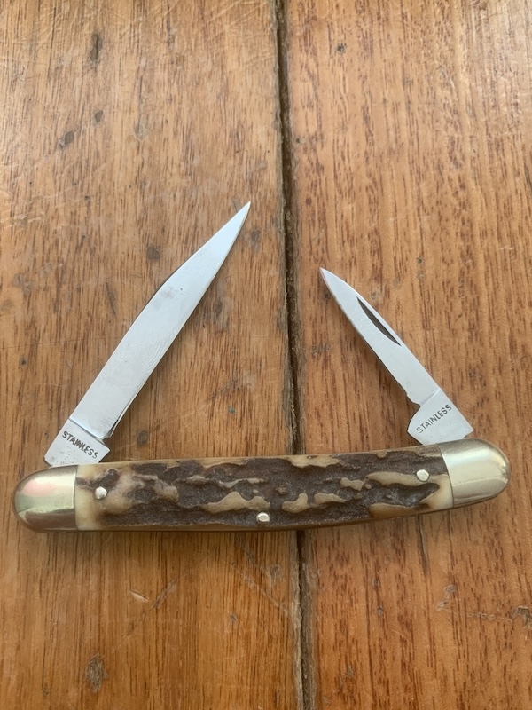 Puma Knife 1982 Puma Bantam Folding Knife with Stag Handle 27282