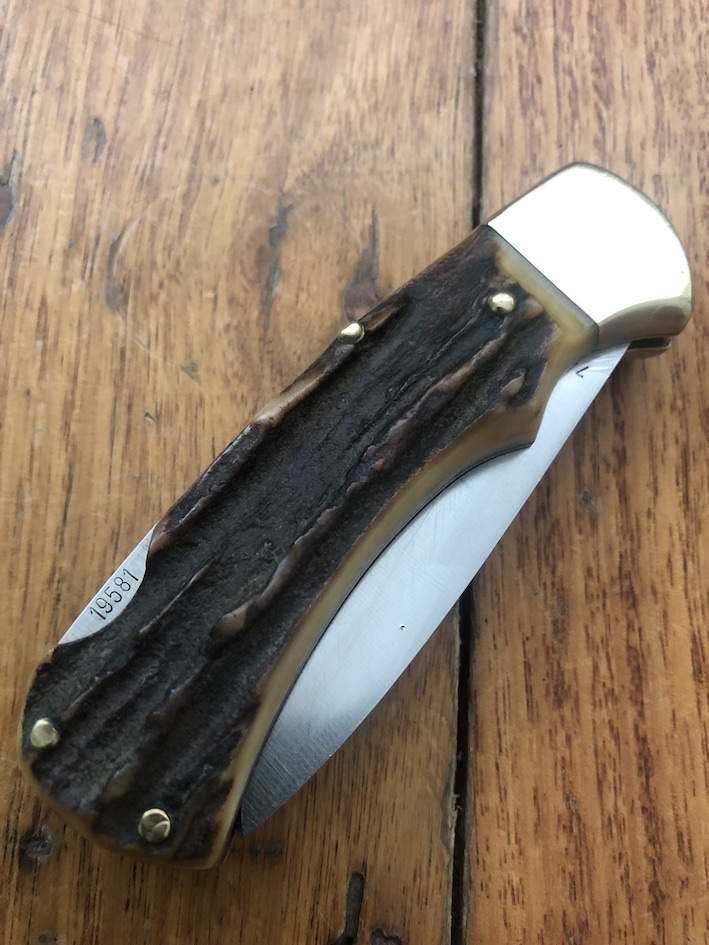 Puma Knife: Puma 1985 USED 745 4 Star Full Sized Folding