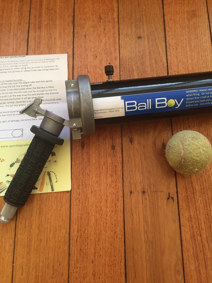 tennis ball gun