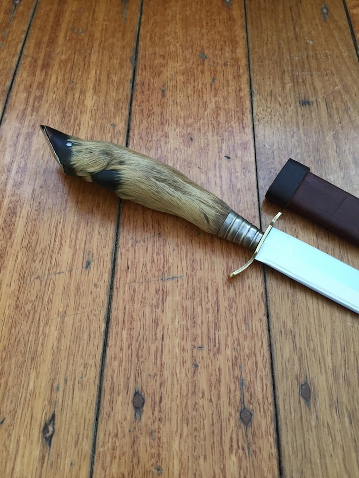 Puma Knife Puma Handmade Vintage Forest Hunting Knife with Sterling