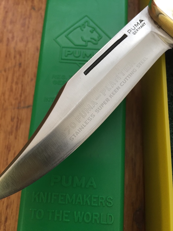 Puma Rare model 970 PLANTER 1970 Folding Lock Knife in box Puma Rare model 970 PLANTER 1970 Folding Lock Knife in box