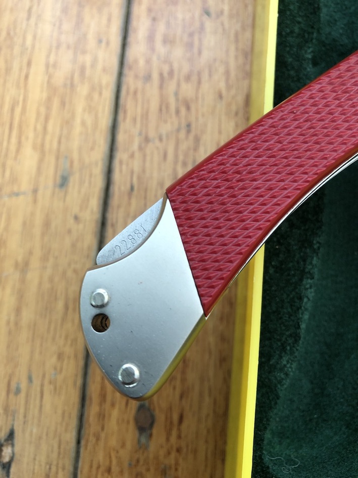 Puma Knife: Puma Rare 1988 model 230868 Angler Knife with