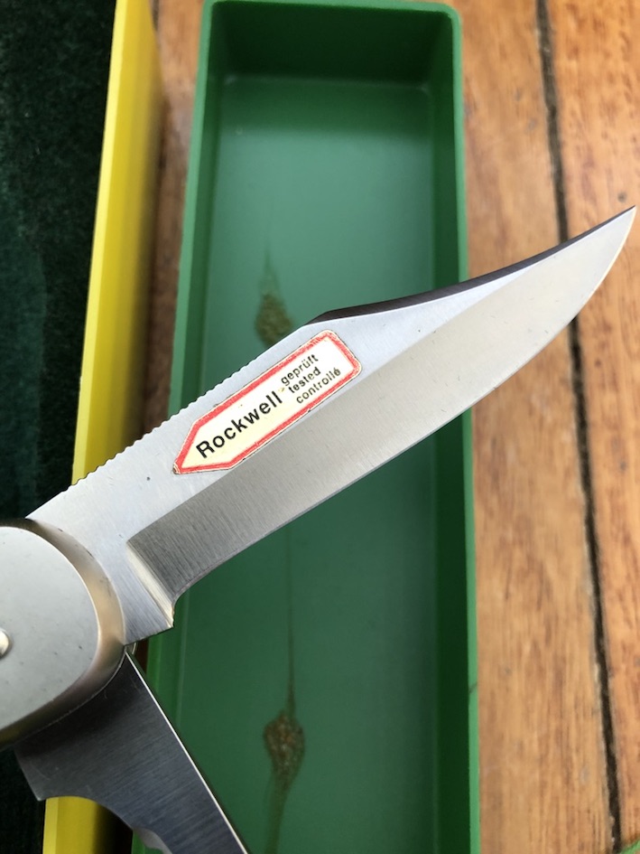 Puma Knife: Puma Rare 1988 model 230868 Angler Knife with