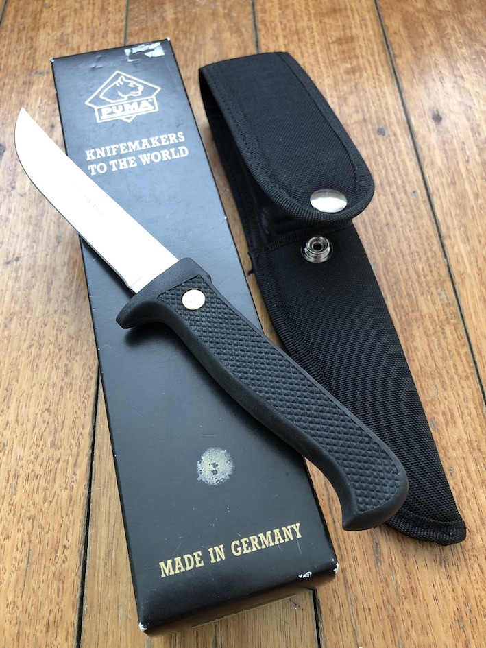 Puma Knife Puma Trail Guide Fixed Blade Knife with Krayton Handle