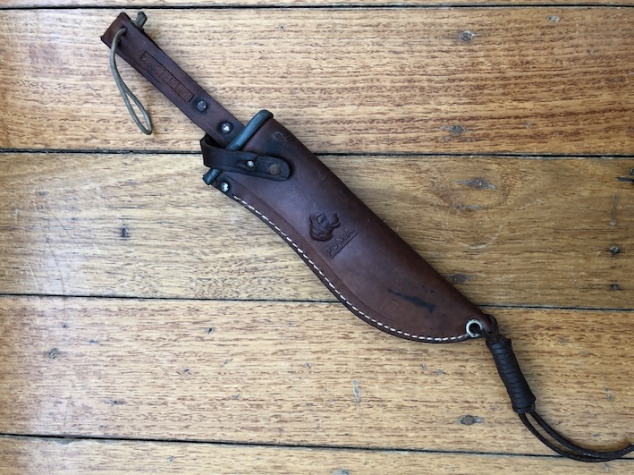 Puma Knife Sheath Puma Pre 1964 Original White Hunter Knife Leather Sheath