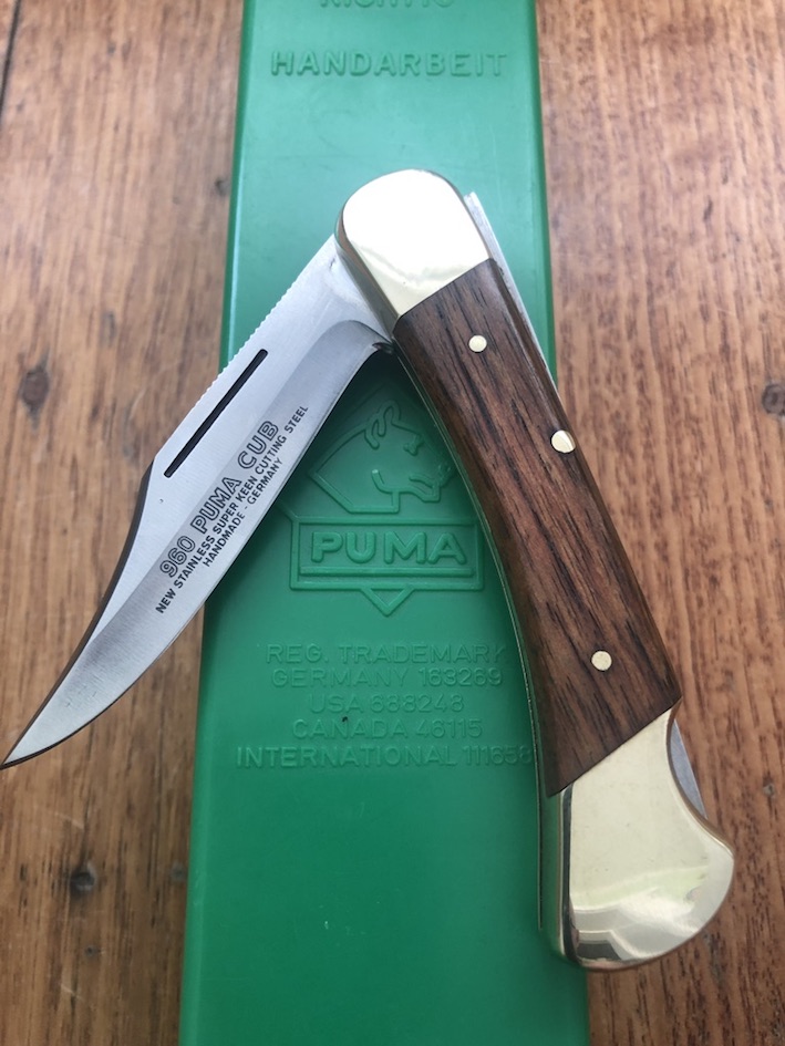 Puma knife 960 puma cub プーマ ナイフ 西ドイツ製 | www ...