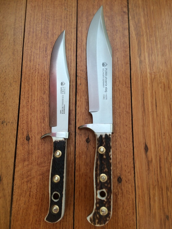 puma stag bowie knife