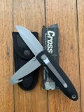 Buck Knife: Buck Cross Lock Deputy 1 Twin Blade Folding Lockback Knife with Pouch