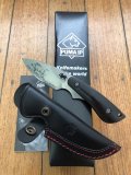 Puma Knife: Puma IP Wildboar I Laser Cut Ebony Wood Handle