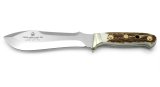 Puma Knife: Puma 116009 White Hunter 240 Knife with Stag Antler Handle