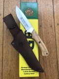 Puma Knife: Puma SGB Teton Fixed Blade Knife with Olive Wood Handle