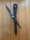 J.NOWILL & SONS  J.ADAMS SHEFFIELD ENGLAND BLACK FS COMMANDO KNIFE