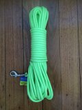 Long Dog Lead: Professional 20 metre Dog Trainer Fluoro Lime Green Lead