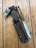 Puma Knife: Puma 1982 Used Hunters Pal with Stag Antler Handle Original Sheath and Matching Warranty Card
