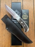 Puma Knife: Puma IP Outdoor Hunter Stag Fixed Blade Hunting Knife with Leather Sheath