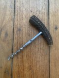 Sheffield England Red Deer Antler Handled Cork Screw