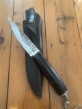 Kizlyar Knife: Kizlyar Beautiful crafted Russian Patterned Hand Made Knife