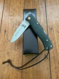 Puma Knife: Puma IP Special Edition 'RIFLEMAN' Green Micarta Folding Lock Knife