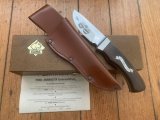 Puma Knife: 12 6010 Puma Austrian SkinMaster Centenary Knife 996-1996 with Walnut Handle 79/200