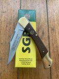 Puma SGB Knife: Puma 2022 SGB Warden Jacaranda Handle Folding Pocket Knife