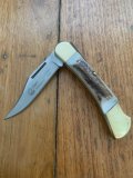 Puma Knife: 2011 Puma Earl Folding Knife with Stag Antler Handle