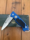 Puma Knife: Puma Very Rare 2007 Model 890012 PFR (Police Fire and Rescue) Folding Knife in Original Box