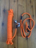 Long Dog Lead: Professional 10 metre Clip Dog Training Blaze Long Lead and 130cm Blaze Slip Lead Combo