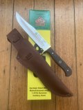 Puma SGB Knife: Puma SGB Bowie with Jacaranda Wood Handle in Leather Sheath