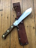 Puma Knife: Puma Original Lightly Used 1977 AUTO-MESSER 6390 White Hunter in original sheath