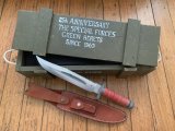 Al Mar SEKI Japan SF-10 25th Anniversary Green Beret Knife
