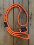 Dog Lead: Blaze Orange Nylon Slip Lead 120cm