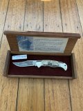 Boker Tree brand Rare German Made 1988 RMS TITANIC Commemorative knife in Display Box