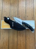 Buck Knife: Rare Early 2000 Buck Alpha Hunter with Black Rubber Handle