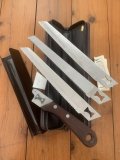 Kershaw Knife: Vintage 1980's KERSHAW KAI CAMP KIT  Japanese 3 Blade Knife Set with Wood Handle & Case