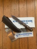 Condor Tool & Knife Company El Salvador KEPHART Knife with Leather Sheath