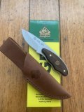 Puma Knife: 2023 Puma SGB Rattler Fixed Blade Knife with Jacaranda Wood Handle