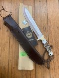 Puma Knife: Puma IP LongHorn Boar & Deer Hunter with Stag Antler Handle