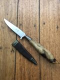 German Knife: Puma style WINGEN Handmade Vintage Jagdnicker Knife with Roe Deer Foot Handle
