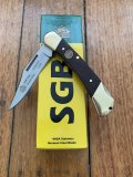 Puma SGB Knife: Puma SGB Jacaranda Wood Handled Bear Folding Pocket Knife