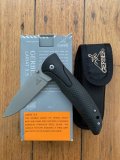 GERBER USA  LARIAT 3.5 Fine Edge Folding Knife with Pouch and Original Box.