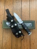 Cudeman Model 120-M MT-5 Fixed Blade Survival Knife with Leather Sheath