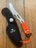 Buck Knife: 135 Paklite Caping & Skinning Knife with Orange Handle