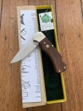 Puma Knife: Puma Original 1981 #26182 Full Size 4 Star 705 Folding Lock Blade Knife with Jacaranda Handle in Original Box & Warranty
